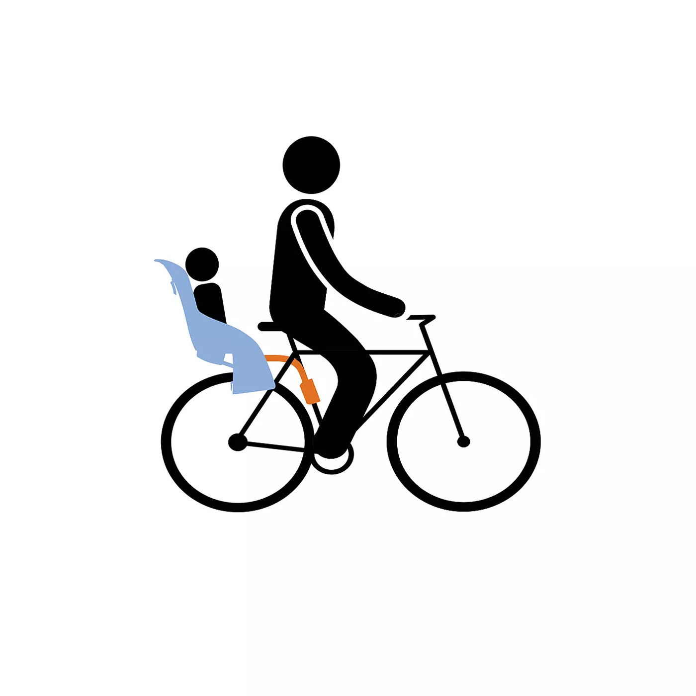 901 - E-Bike mit Kindersitz
